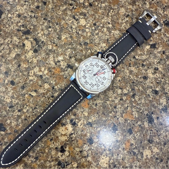 CT Scuderia chronograph Corsa Classic 012. Swiss-made. Just serviced. - Picture 6 of 8